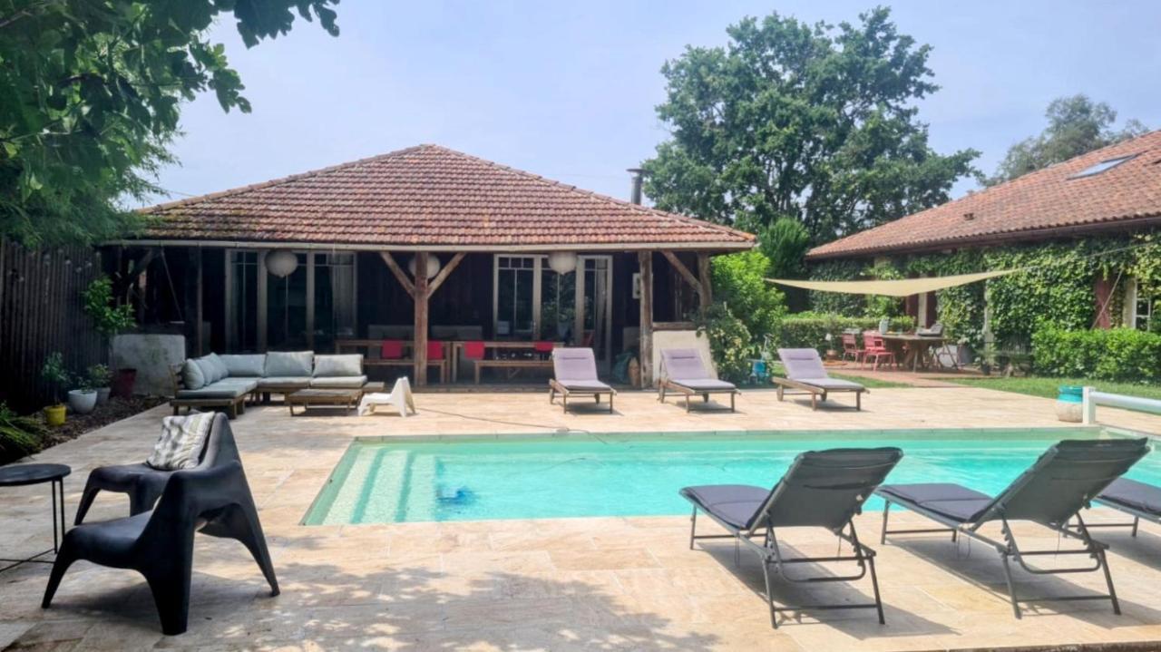 Maison Pimoli : Chambre Garance Soustons Exteriér fotografie